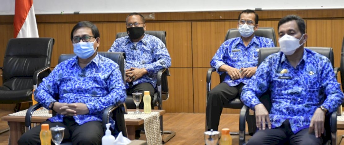 Wabup Lutra Ikuti Rakor Penyerahan DIPA dan Buku Daftar Alokasi TKDD