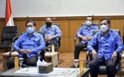 Wabup Lutra Ikuti Rakor Penyerahan DIPA dan Buku Daftar Alokasi TKDD