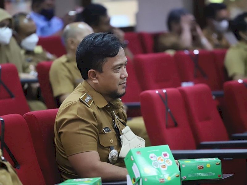 Dipimpin Walikota, Camat Tamalanrea Ikuti Rakor Kelanjutan Vaksin dan Antisipasi Banjir