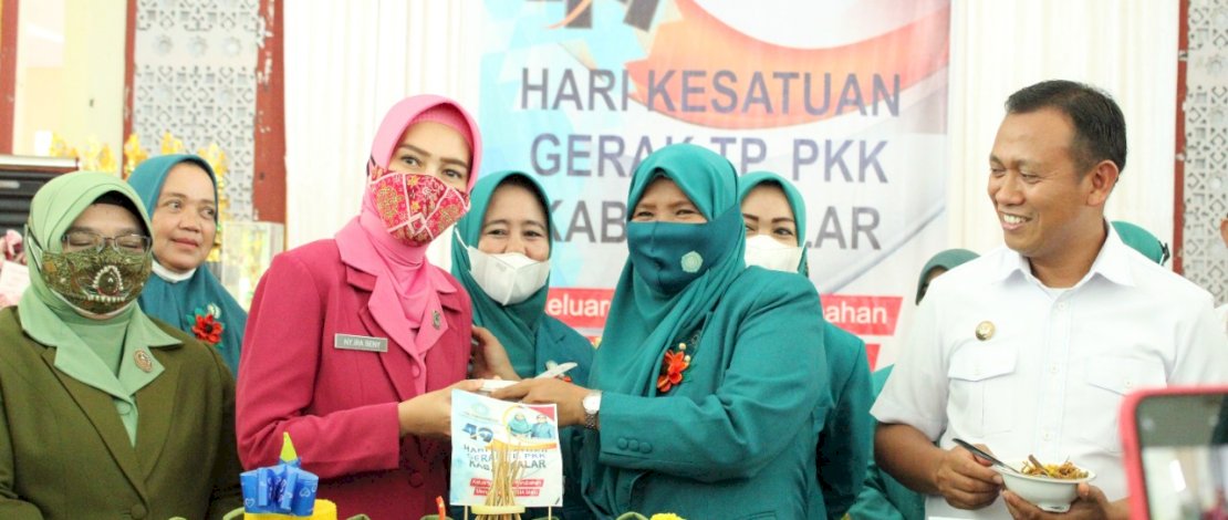 Peringatan HKG PKK Kabupaten Takalar ke 49, Selasa (30/11/2021).