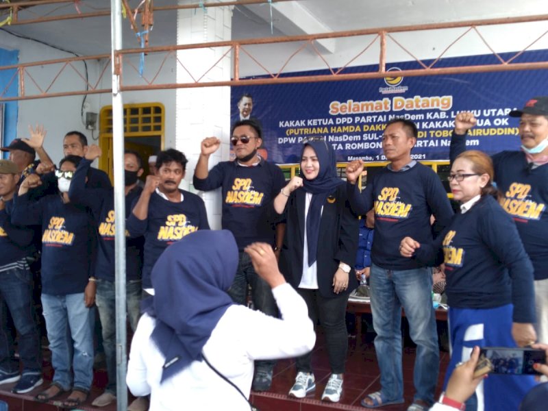 Di Hadapan Ribuan Simpatisan, Putri Dakka Janji Birukan Lutra