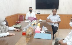 Wabup Suaib Mansur Temui Plt. Kadis PUTR Sulsel, Ini yang Dibahas