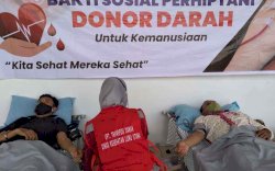 Perhiptani Luwu Utara Sumbang Darah untuk Kemanusiaan