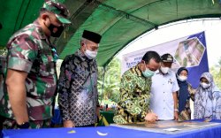 Lama Ditungggu Masyarakat Bone, Plt Gubernur Sul-sel Akhirnya Resmikan Bendungan Lalengrie