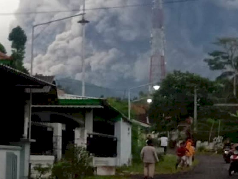 Terbaru, 13 Orang Meninggal Dunia Akibat Erupsi Gunung Semeru 