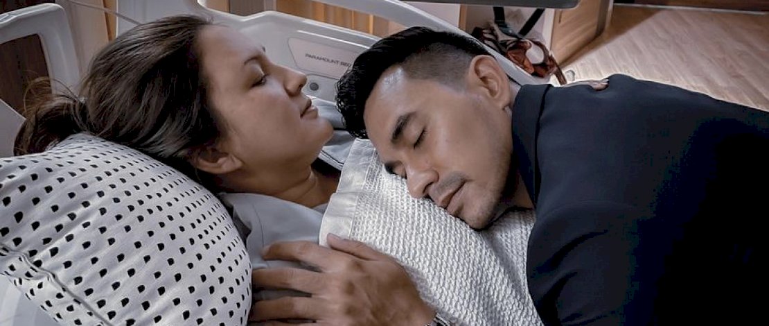 Donna Agnesia sedang terbaring lemah di rumah sakit saat ini.