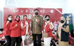 PMI Sulsel Gandeng Perempuan Indonesia Maju Maksimalkan Kebutuhan Stok Darah