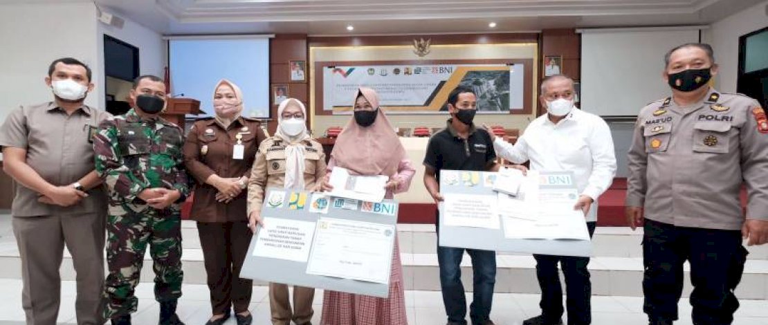 18 Masyarakat Gowa Terima Pembayaran Tanah Proyek Bendungan Karalloe