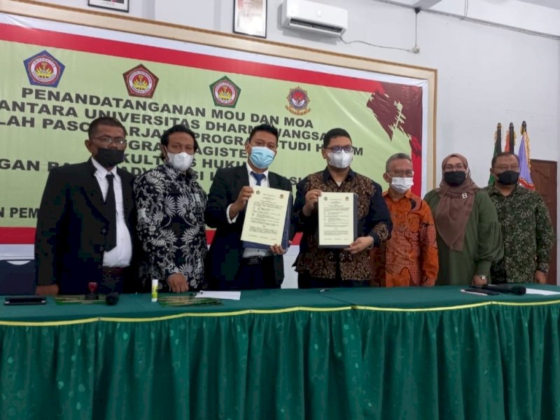 BAIN HAM RI Teken MoU dengan Universitas Dharmawangsa Sumut