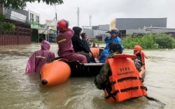 Banjir Melanda, BPBD Makassar Fokus Evakuasi Kelompok Rentan