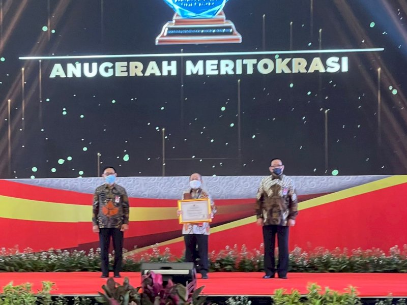 Ungguli Jateng, Jatim dan Bali, Sulsel Posisi Pertama Anugerah Meritokrasi Predikat 'Sangat Baik'