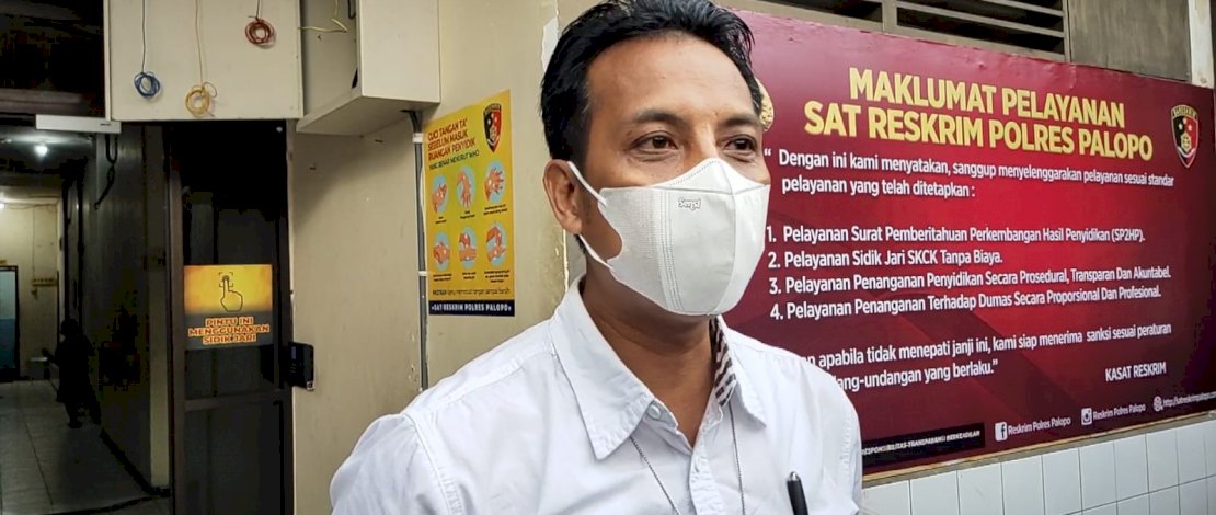 Kasat Reskrim Polres Palopo, AKP Andi Aris Abubakar.