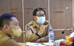 Wakil Bupati Lutra Pimpin Rapat Monev Pembangunan TA 2021