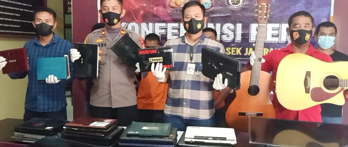 Polisi Ringkus Pelaku Curat dan Penadah, Puluhan Barang Bukti Berhasil Disita