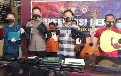 Polisi Ringkus Pelaku Curat dan Penadah, Puluhan Barang Bukti Berhasil Disita