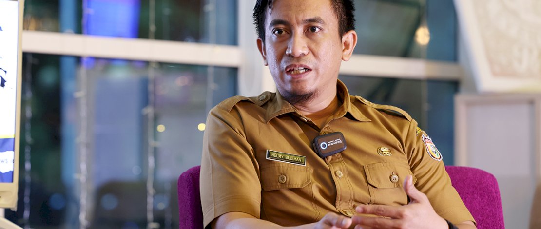 Plt. Kepala Badan Perencanaan dan Pembangunan Daerah (Bappeda) Kota Makassar, Helmy Budiman