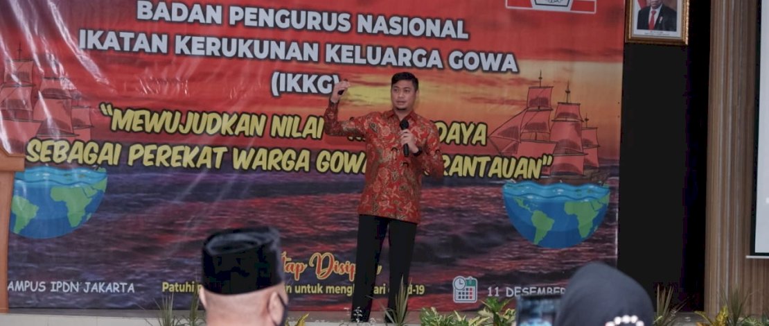 Hadir di Raker IKKG, Bupati Gowa Paparkan Capaian dan Rencana Pembangunan 5 Tahun Kedepan