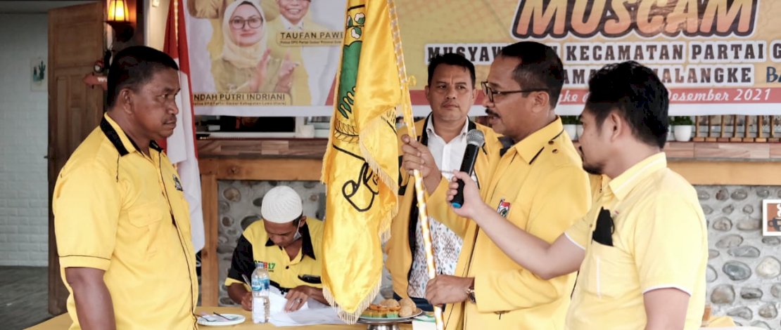 Golkar Luwu Utara Laksanakan Muscam Malangke Dan Malangke Barat