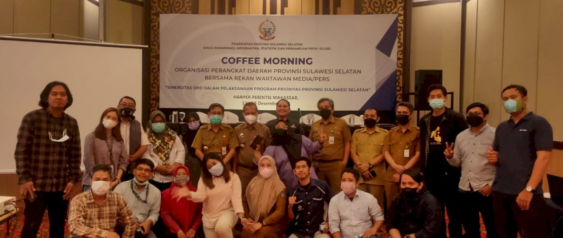 Dinas Kominfo Sulsel Paparkan Program Strategis dan Kinerja Selama 2021 