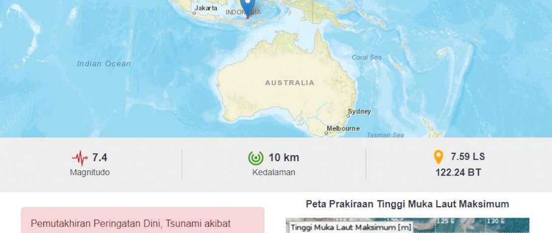 Peringatan Dini: BMKG Deteksi Tsunami di Desa Marapokot NTT