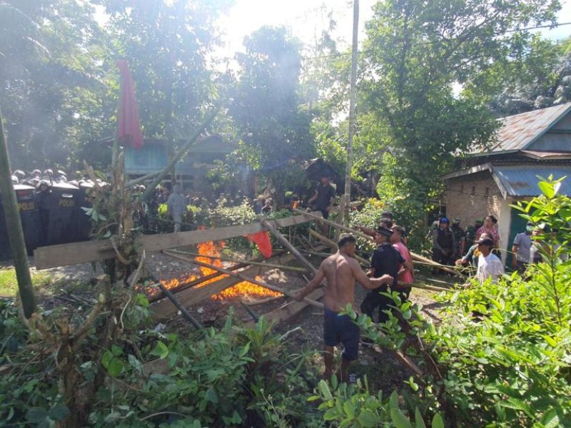Sempat Diwarnai Kericuhan, Eksekusi Lahan di Kajang Berakhir Kondusif