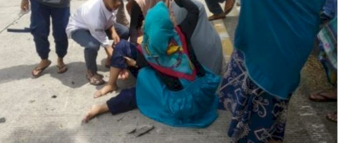 Korban lakalantas di Barru, Sulsel.