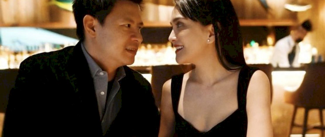 Momen Makan Malam memperingati ulang tahun pernikahan yang Ke-10 tahun, Shandy Aulia dan David di Los Angeles. 