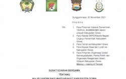 Kebut Vaksinasi, Forkopimda Gowa Keluarkan Surat Edaran, Masyarakat Diwajibkan Vaksin