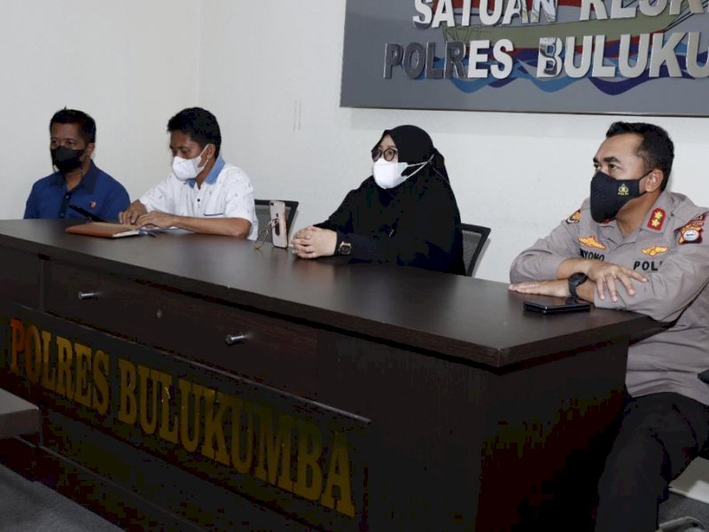 Anggota DPRD Temui Kapolres Bulukumba Menyoal Video Viral Eril Cikas