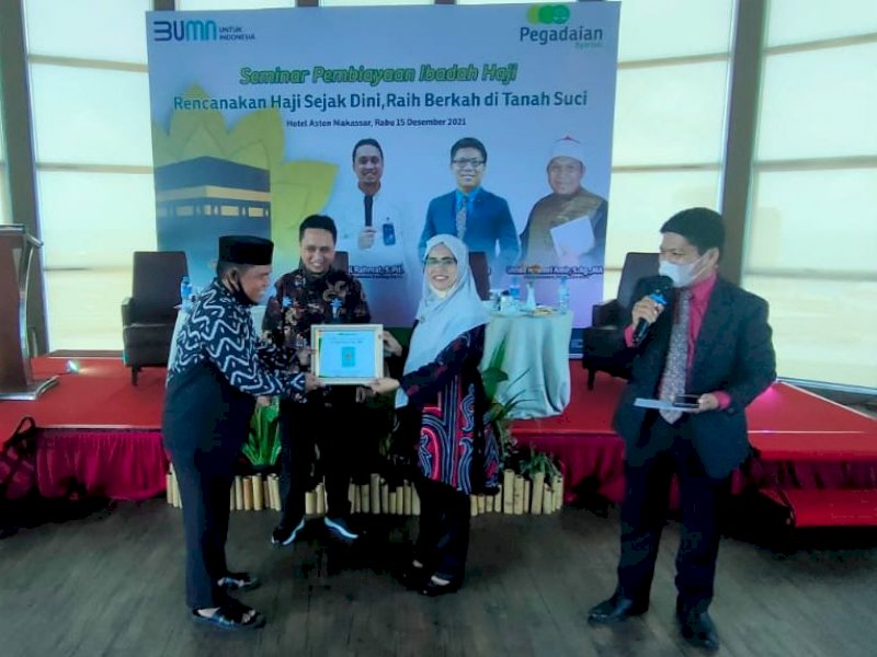 Pegadaian Cabang Syariah Sentral Gelar Literasi Perencanaan Haji Sejak Dini