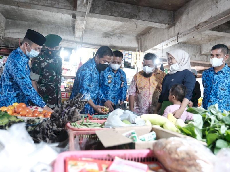 Meski Harga Cabai Meroket, Stok Kebutuhan Pokok di Gowa Jelang Nataru Terkendali