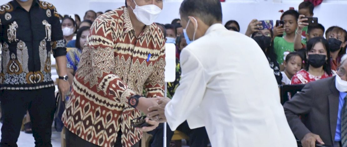 Hadiri Perayaan Natal di Dusun Rante Pasang, Suaib Ajak Warga Ikut Vaksinasi COVID-19