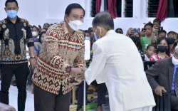 Hadiri Perayaan Natal di Dusun Rante Pasang, Suaib Ajak Warga Ikut Vaksinasi COVID-19
