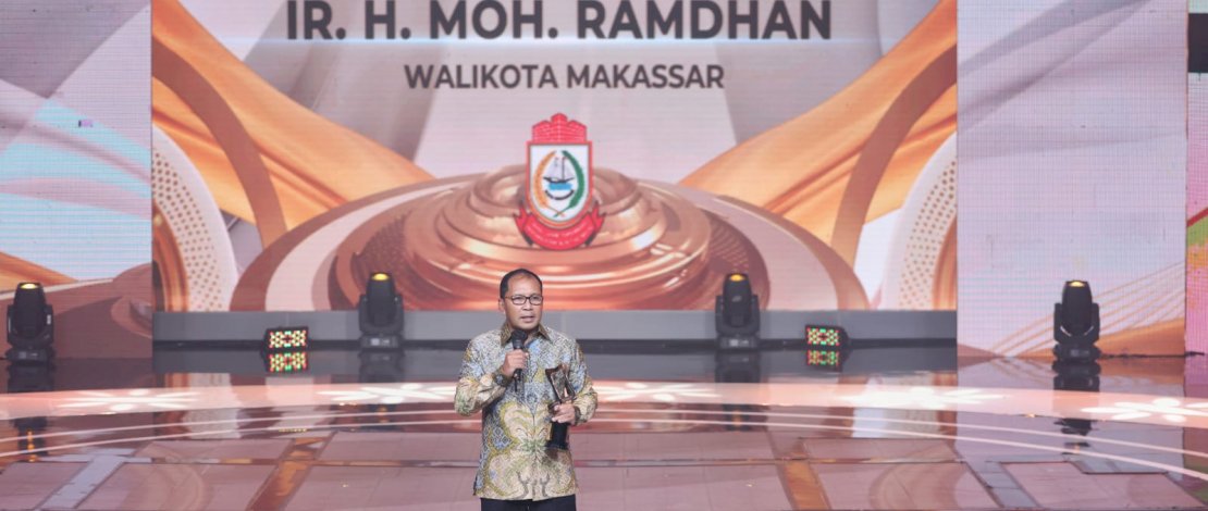 Membanggakan, Danny Pomanto Satu-satunya Kepala Daerah Dapat Penghargaan KPI Pusat