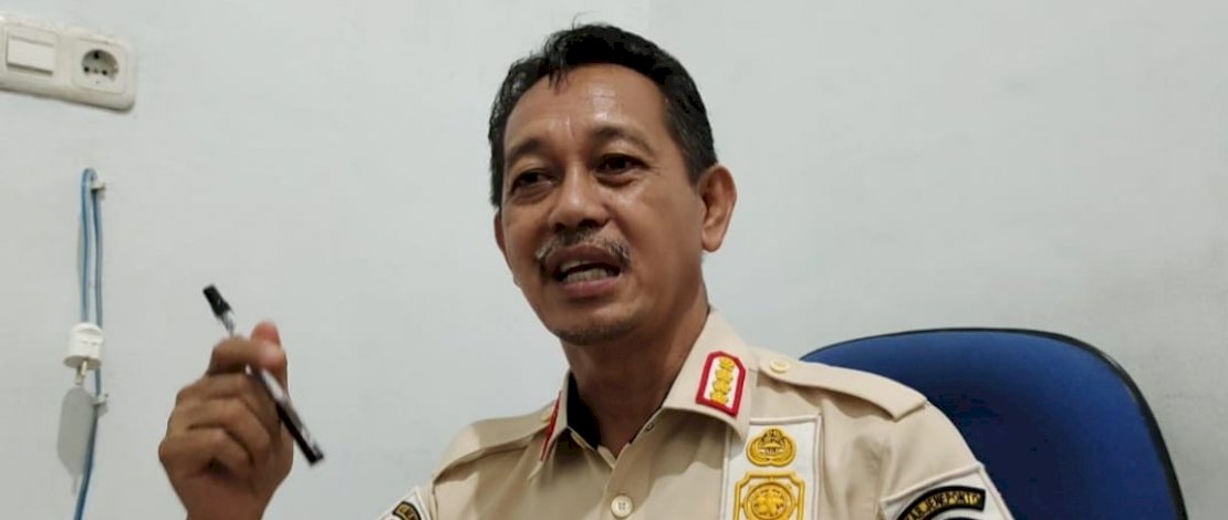 Kepala Satpol PP Kabupaten Jeneponto, Nasuhan.