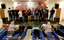 Makassar Cycling Club Bersama Phinisi Hospitality Indonesia Gelar Donor Darah