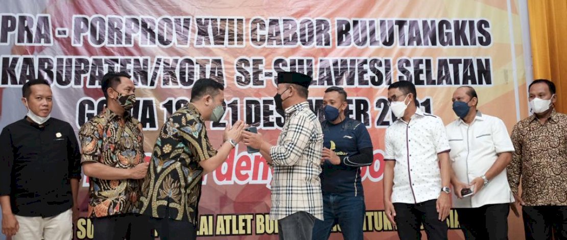 Kabupaten Gowa jadi Tuan Rumah Pra Porprov Bulutangkis Kabupaten Gowa jadi Tuan Rumah Pra Porprov Bulutangkis