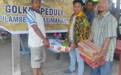Bantuan Airlangga dan Taufan Pawe Disambut Syukur oleh Warga Pasilambena