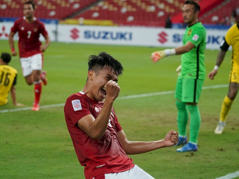  Timnas Indonesia ke Semifinal Piala AFF Usai Bantai Malaysia 4-1