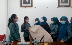 Disambut Ketua TP PKK Manggarai Barat, Desain Batik Khas Parepare  Juga Tuai Pujian