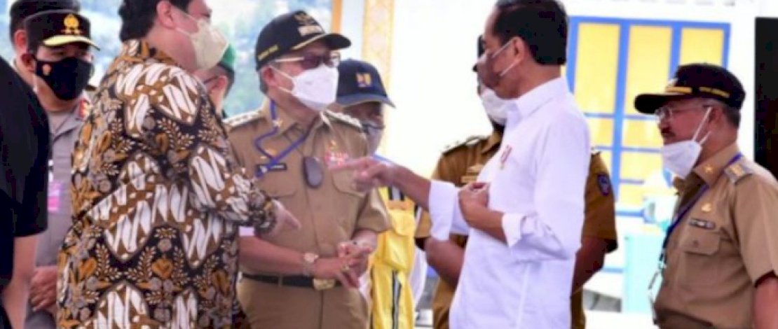 Laporkan Perkembangan ITBH ke Presiden, Jokowi ke Taufan Pawe: Janji Saya Lunas, Ya