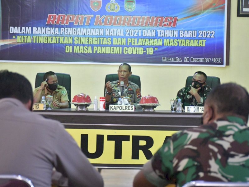 Polres Luwu Utara Siapkan 3 Pos Pengamanan Nataru, Ini Lokasinya