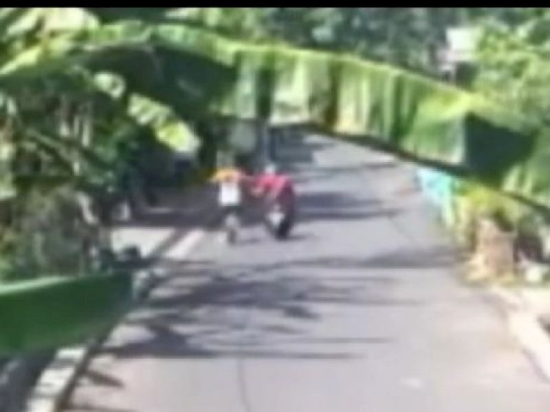 Pelaku Begal Payudara Diarak Keliling saat Rilis