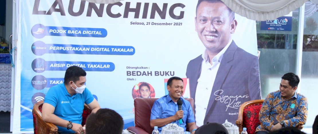 Ciptakan Ekosistem Digital, Bupati Takalar Launching Sejumlah Program Berbasis Digital