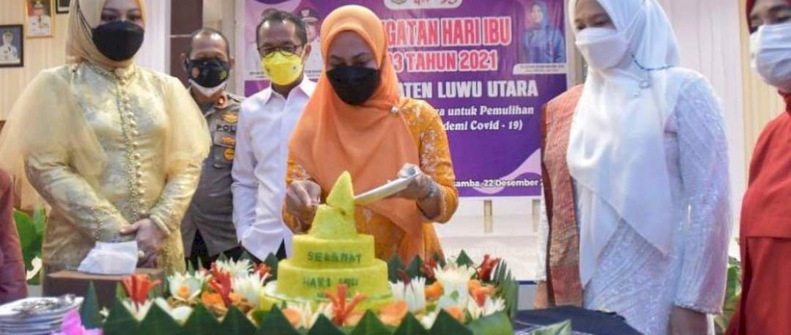 Peringati Hari Ibu, Bupati Luwu Utara: Perempuan Tidak Boleh Alergi dengan Politik