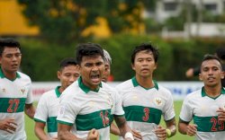Babak Pertama, Timnas Indonesia Unggul 1-0 atas Singapura 