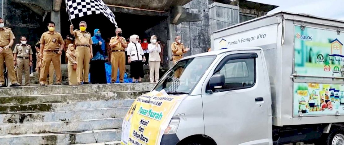 Lagi, Wali Kota Parepare Lepas Tim Pasar Murah ke Warga Penerima Manfaat