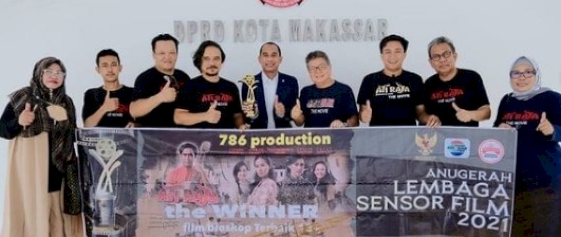 Rumah Produksi Film Ati Raja “Pamer Prestasi” di DPRD Makassar