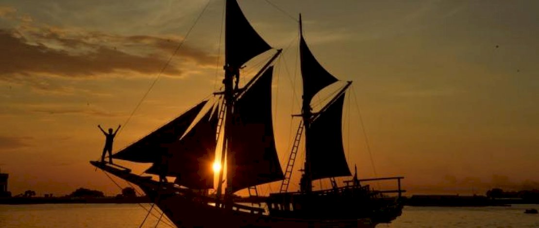 Kapal Phinisi, kapal milik suku Bugis. IST  