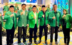 Hardiman Rewa Hadiri Rakorwil dan Pelantikan Pengurus DPW dan DPC se Sulsel